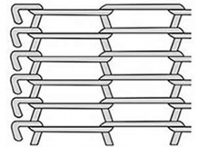 Flat Flex Conveyor Belt with single loop edge