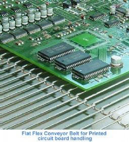 Flat Flex Conveyor Belt for printed circuit board handling