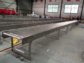 Wire Mesh Belt Straight Conveyor