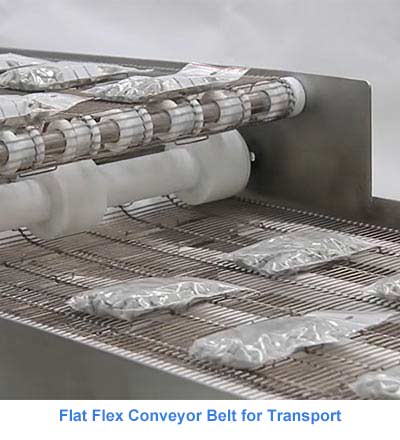 Flat Flex Conveyor Belt for transport