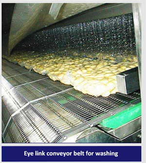 Container Eyelink Eye Link Conveyor Belt