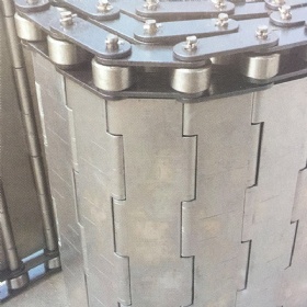 Chain Driven Link Steel Plate Conveyor